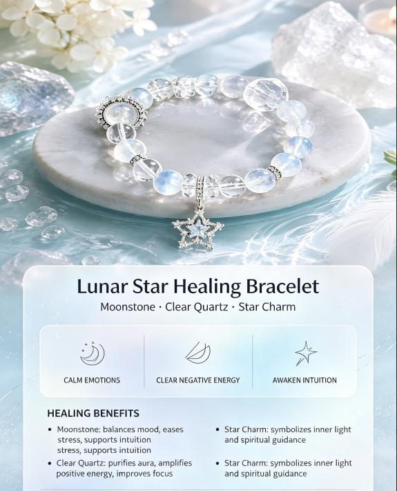 Lunar Star Healing Bracelet