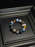 Interstellar-style natural crystal bracelet