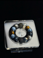 Interstellar-style natural crystal bracelet