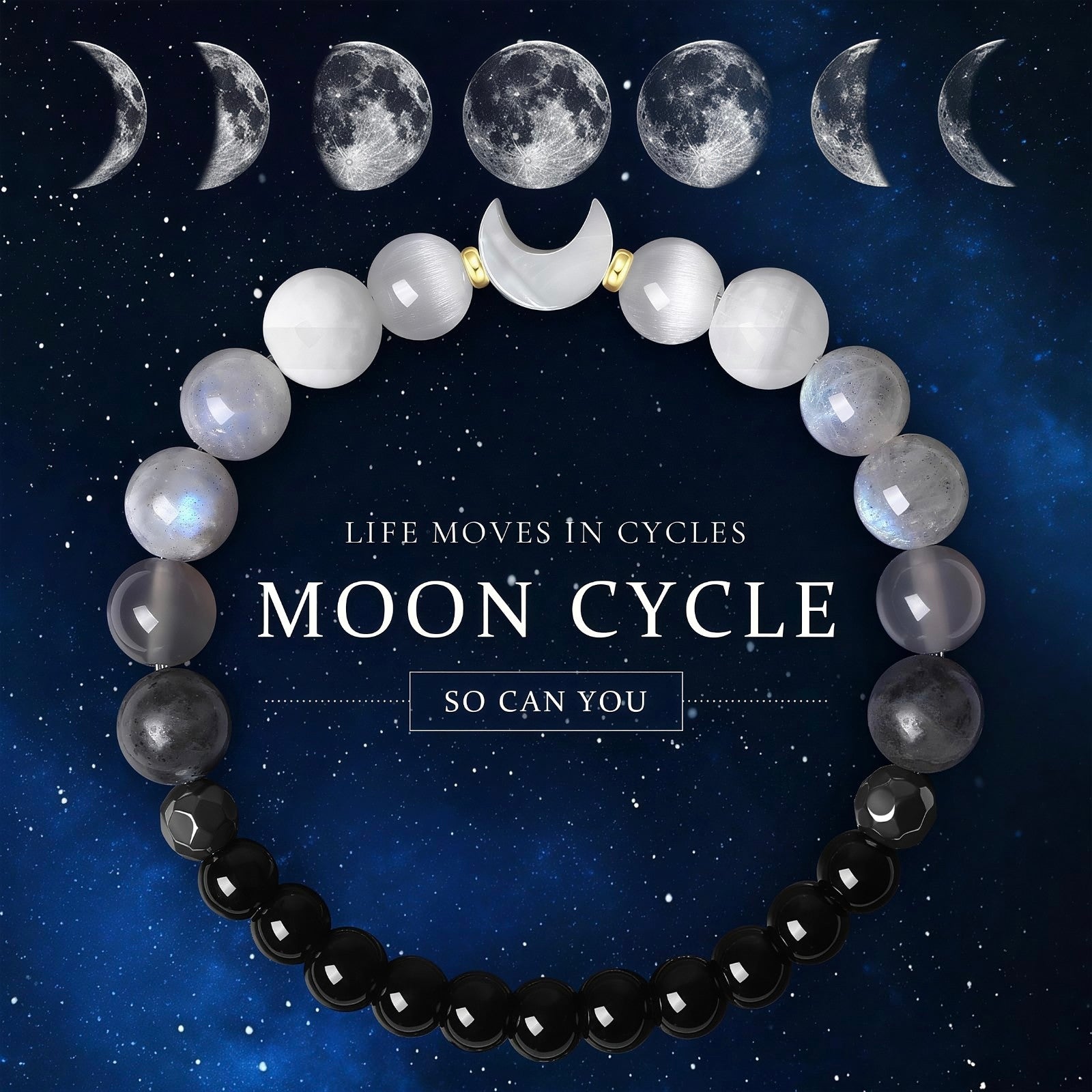 Moonlight Crystal Bracelet